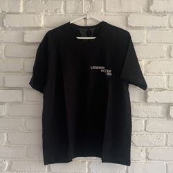 Vlone T-shirts Black Md Size