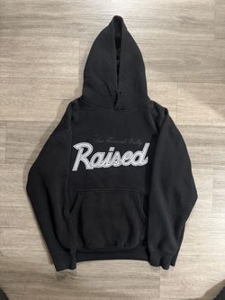 San Fernando Valley Raised Black Graphic Hoodie