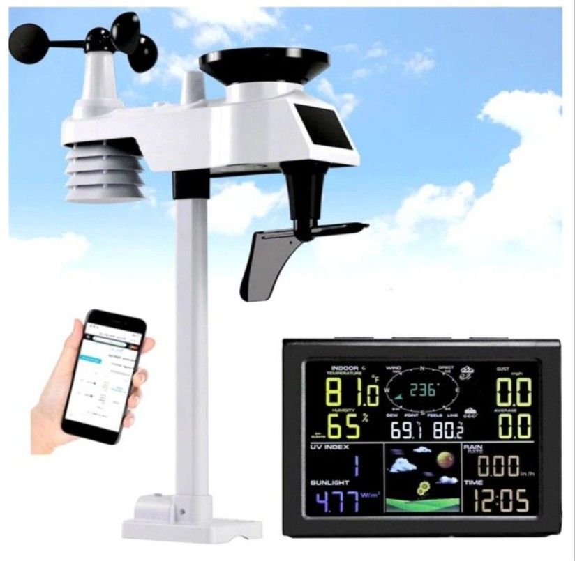 7 IN 1 WI-FI WEATHER STATION WITH OUTDOOR