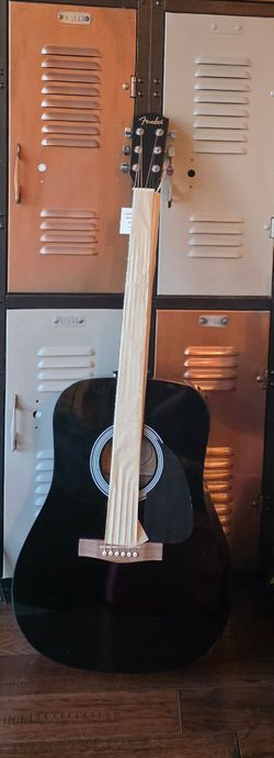 New Fender Acoustic Guitar and 2 Cases