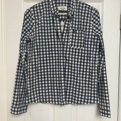 Abercrombie Women’s Button Down Long Sleeve Plaid Shirt. New. $25.