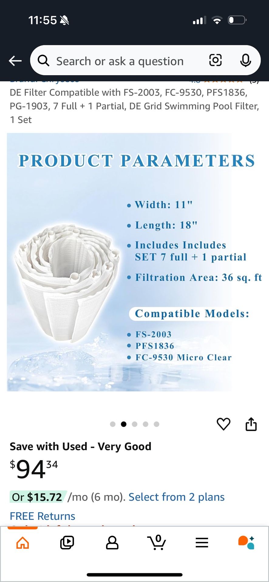 Pool Filters.