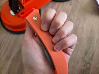 Moving Sale!! Flooring Knocker/adjuster w/ Adhesive strips and Orange Folding Utility Knife