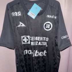 Cruz azul Pirma Black Jersey Authentic 