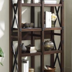 Beautiful Wood Bookshelf 