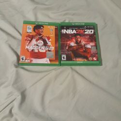 Madden 20 And NBA2k20
