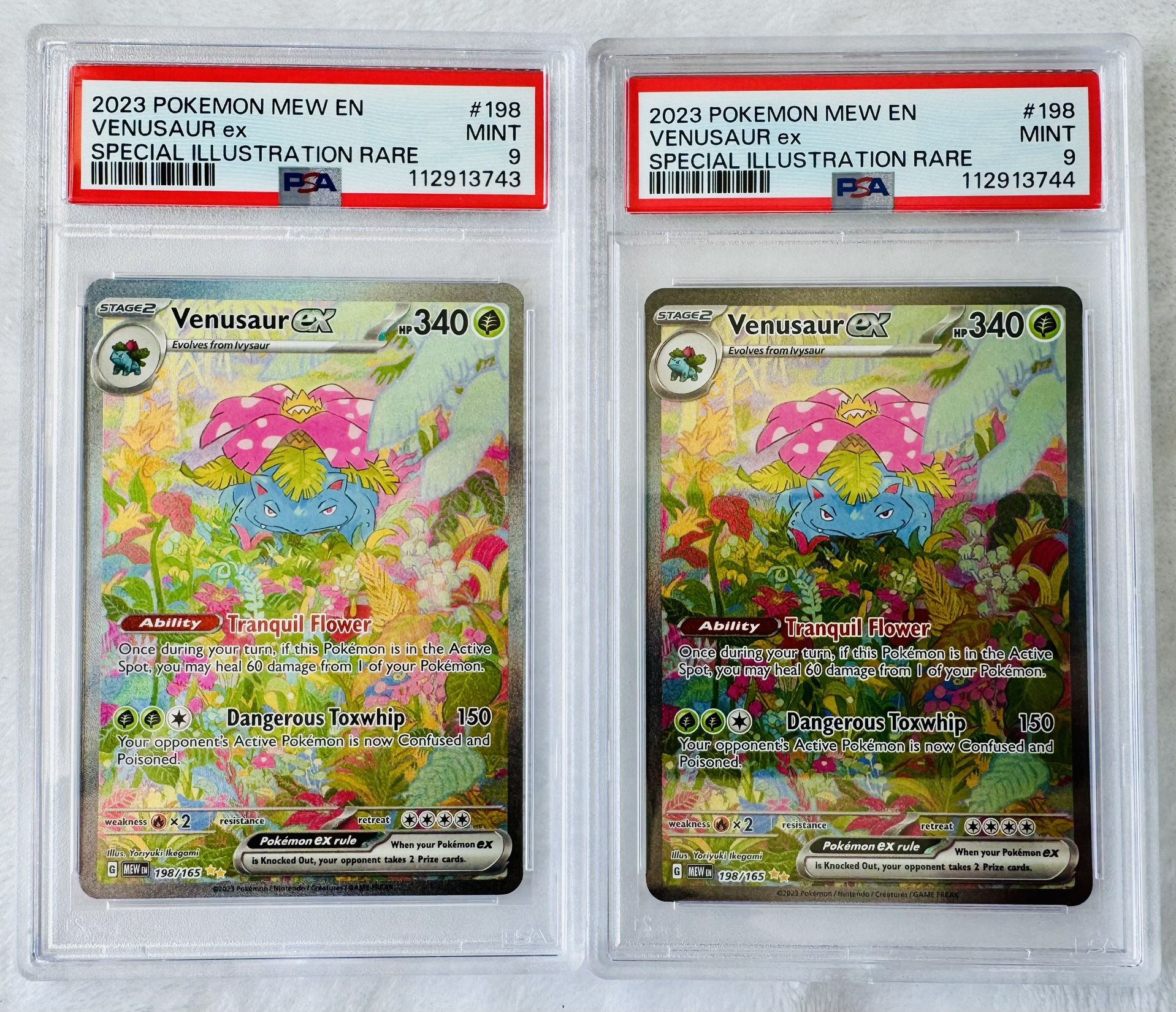 Venusaur ex SIR - 2023 Pokemon 151 - PSA 9 Mint [2x Available]
