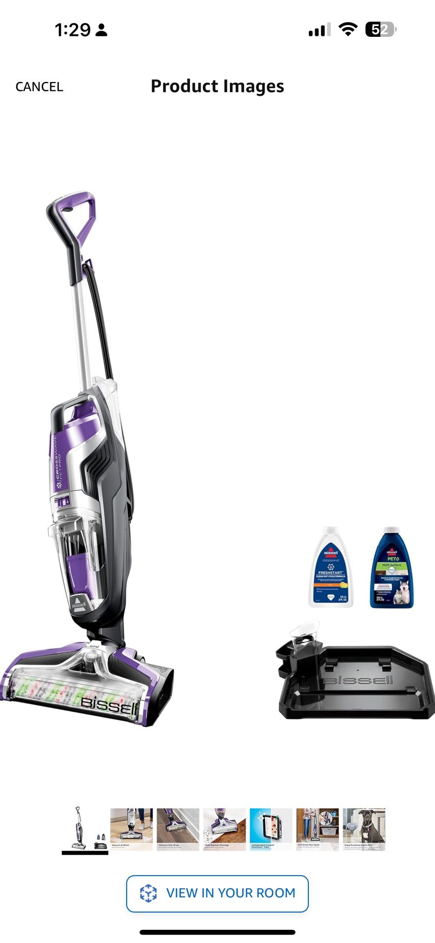 Bissell Pet Pro Vacuum Cleaner And Mop 