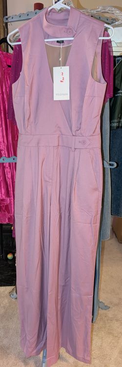 Pink jumpsuit