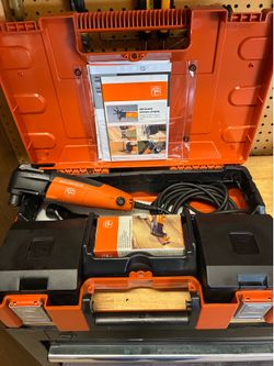 FEIN. Multi tool with all attachments. Basically new. ￼
