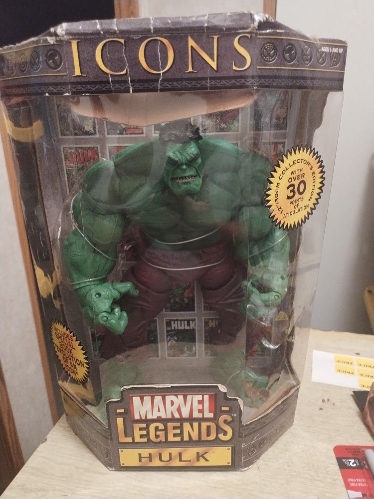 Marvel icons Hulk Action Figure Collectible