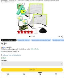 Soccer equipment