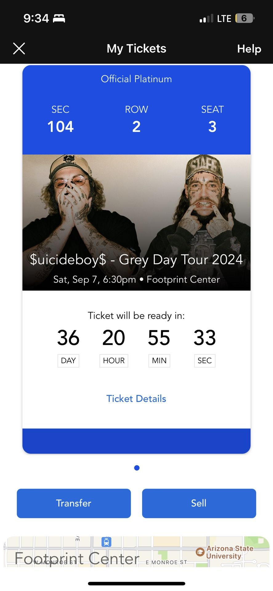 Grey day 2024 ticket september 7