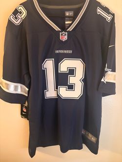 Caleb Downs #13 Dallas Cowboys Navy Blue Jersey – Large