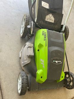 Greenworks 21" 120V 13A Electric Lawn Mower