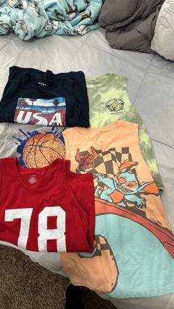 5 Boys L/XL tank tops