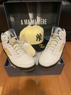 Jordan 5, A Ma Maniére, Dawn, Size 10.5W/9M…