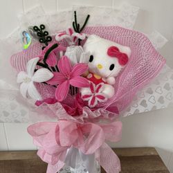 Valentine's Chenille Flowers