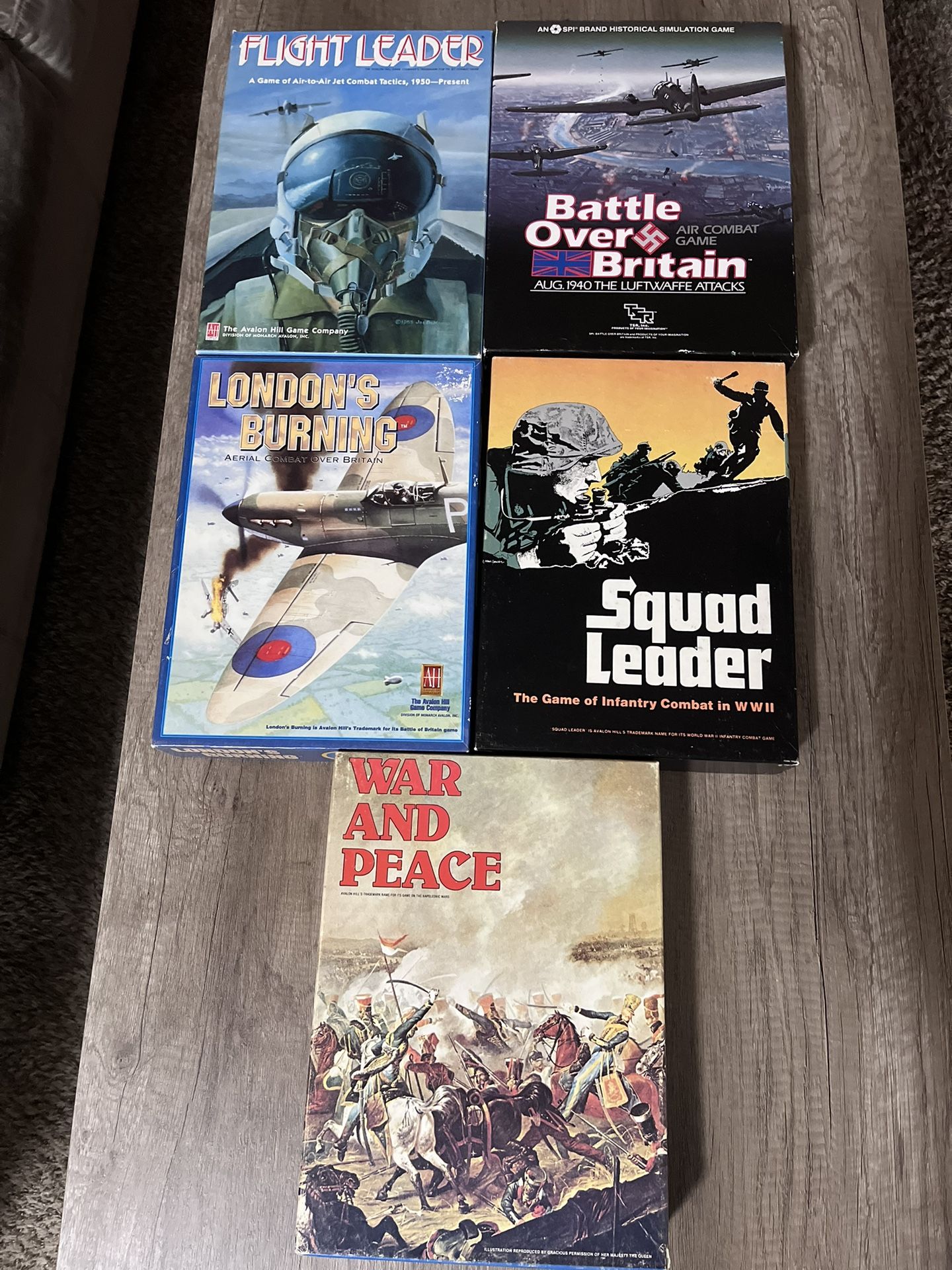 Vintage War Board Games