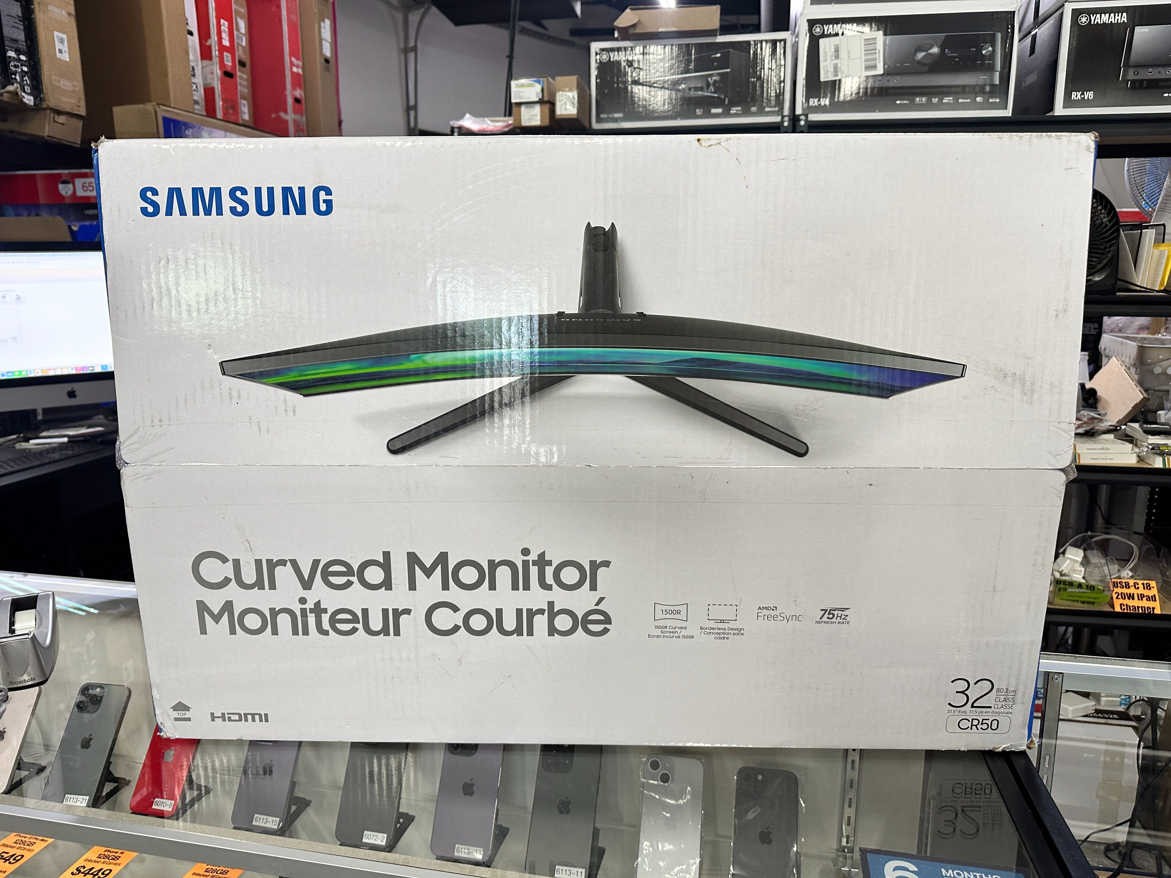 📺 💰🚨HUGE MONITOR SALE 32" Samsung 1080p FHD Curved Monitor LC32R500FHNXZA