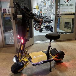 K Cloud K6 Electric Scooter 60MPH! Finance For $50 Down Payment!!