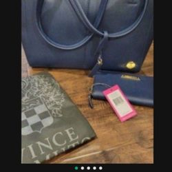 Vince Camuto Tote Purse and Wallet Set