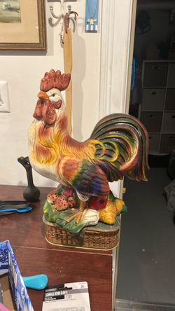Large Ceramic rooster,