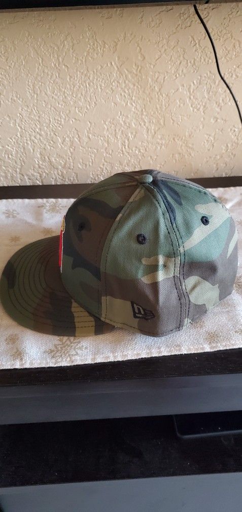New no Tags Angels Fitted Hat Size 7-3/8 Camouflage Color, Asking $30 Firm on Price