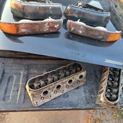 2002 Chevy Suburban Smoked Headlights 