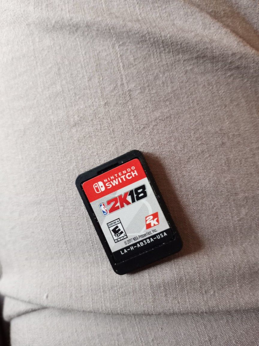 2k18 Basketball Nintedo Switch Game