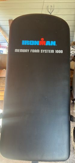 Ironman Memory Foam System 1000 Weight Bench