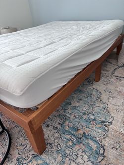 Full size platform bed frame
