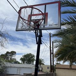 Spalding 10’ Adjustable Basketball Hoop 