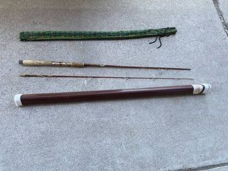 Vintage Fenwick FS-70 Spinning Rod, Tube And Sock