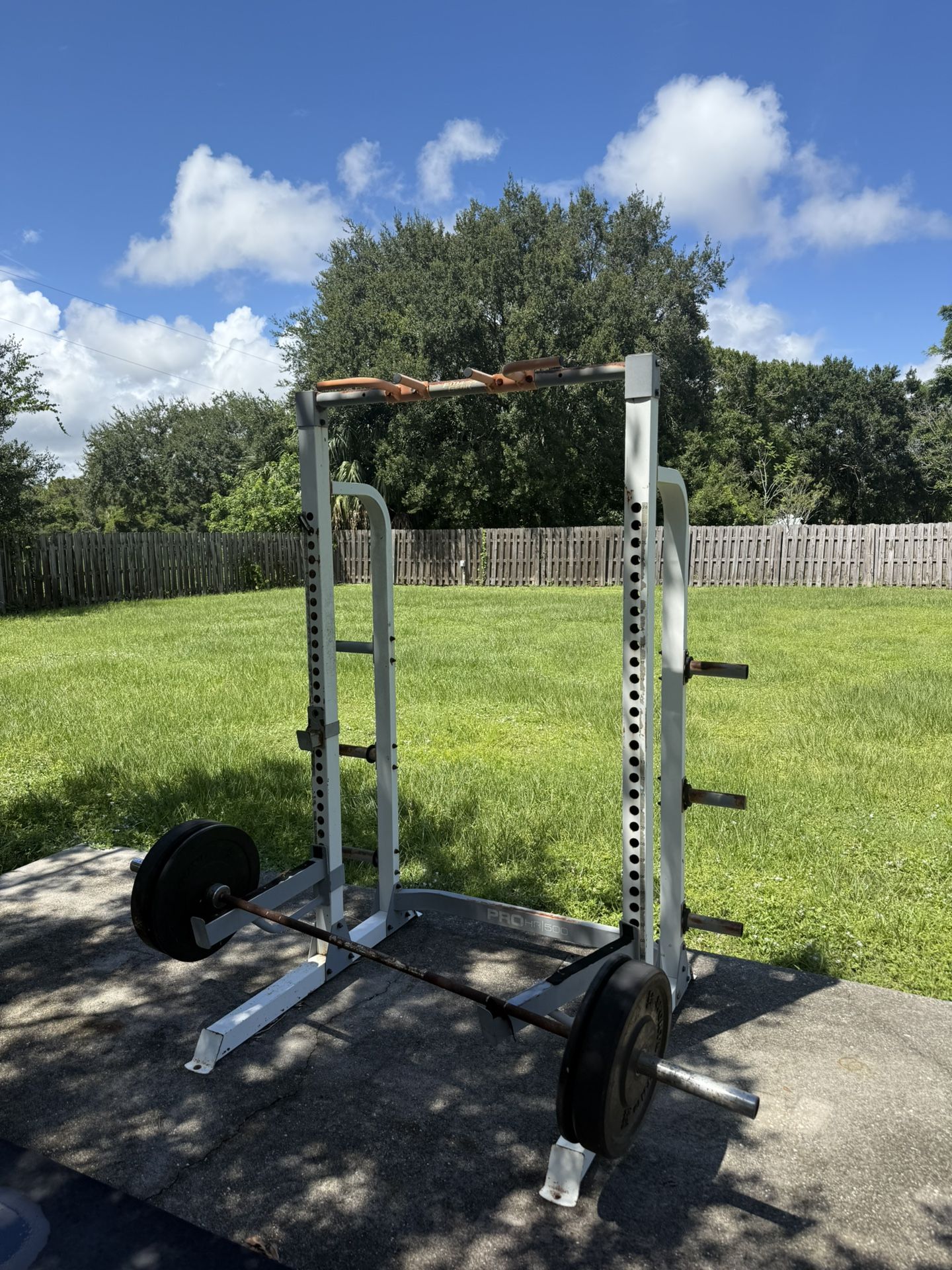 Sqaut Rack With Weights