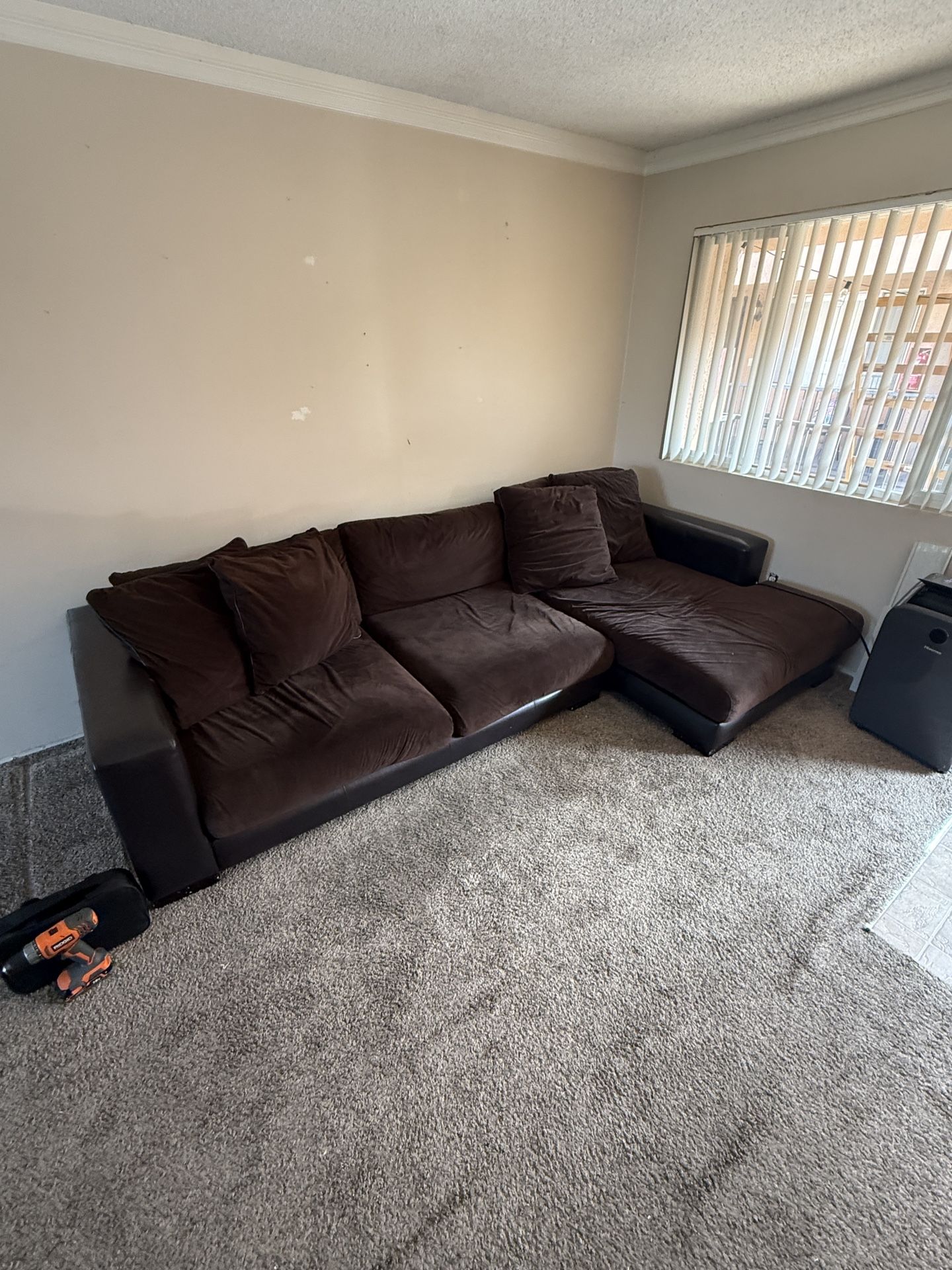 Free Couch 125” Long