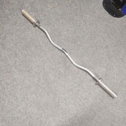 45" Olympic Curl Bar
