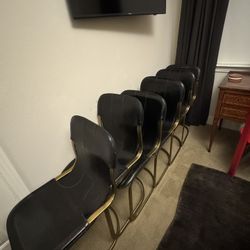 Restoration Hardware Rizzo Leather Dining Chairs