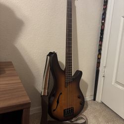 Ibanez SRH500 Semi-Hollow Bass Guitar