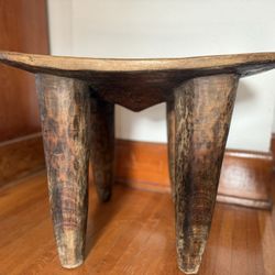 Authentic Large Senufo Stool – Hand-Carved African Tribal Seat
