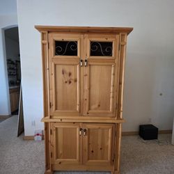 Rustic Farmhouse Armoire 