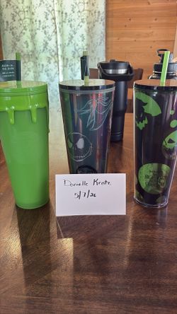 Starbucks cups new with tags
