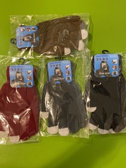 Txting winter gloves