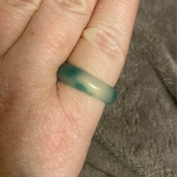 Jade Ring Sz 9