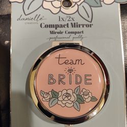 Team Bride squad compact mirror 