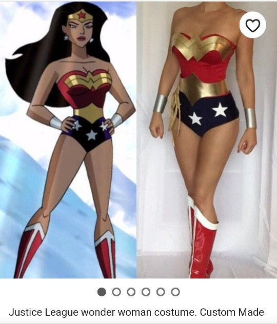 Wonder Woman Costume & Boots