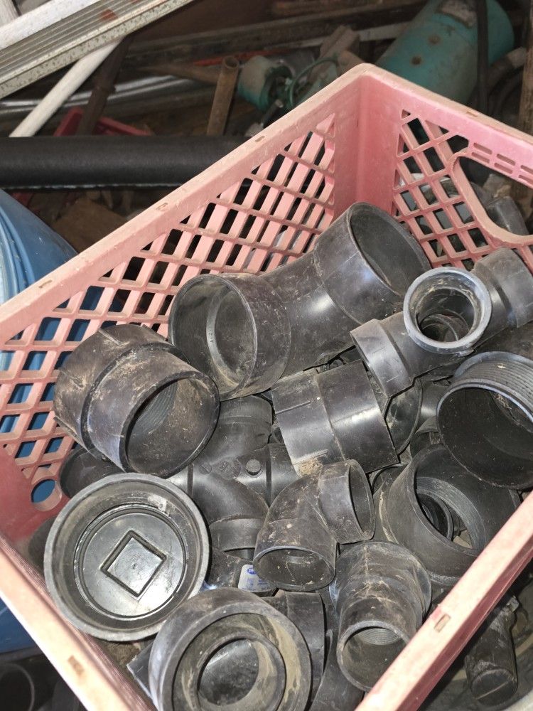Unused A.B.S Fittings 2"-6" Fittings