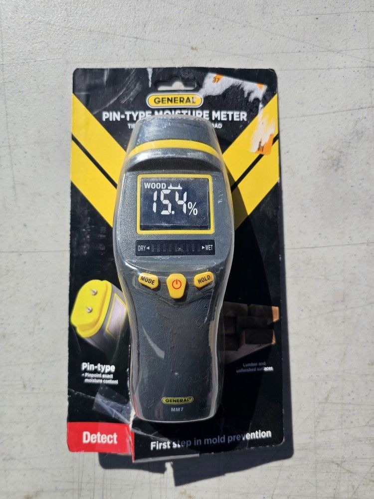 "General" pin type Moisture Meter MM7