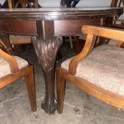 table and 4 chairs