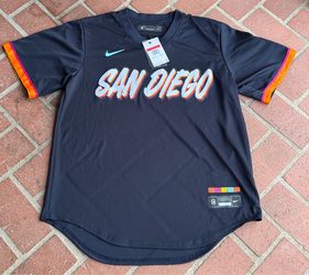 San Diego Padres SD Jersey City Connect New NWT Authentic Large L